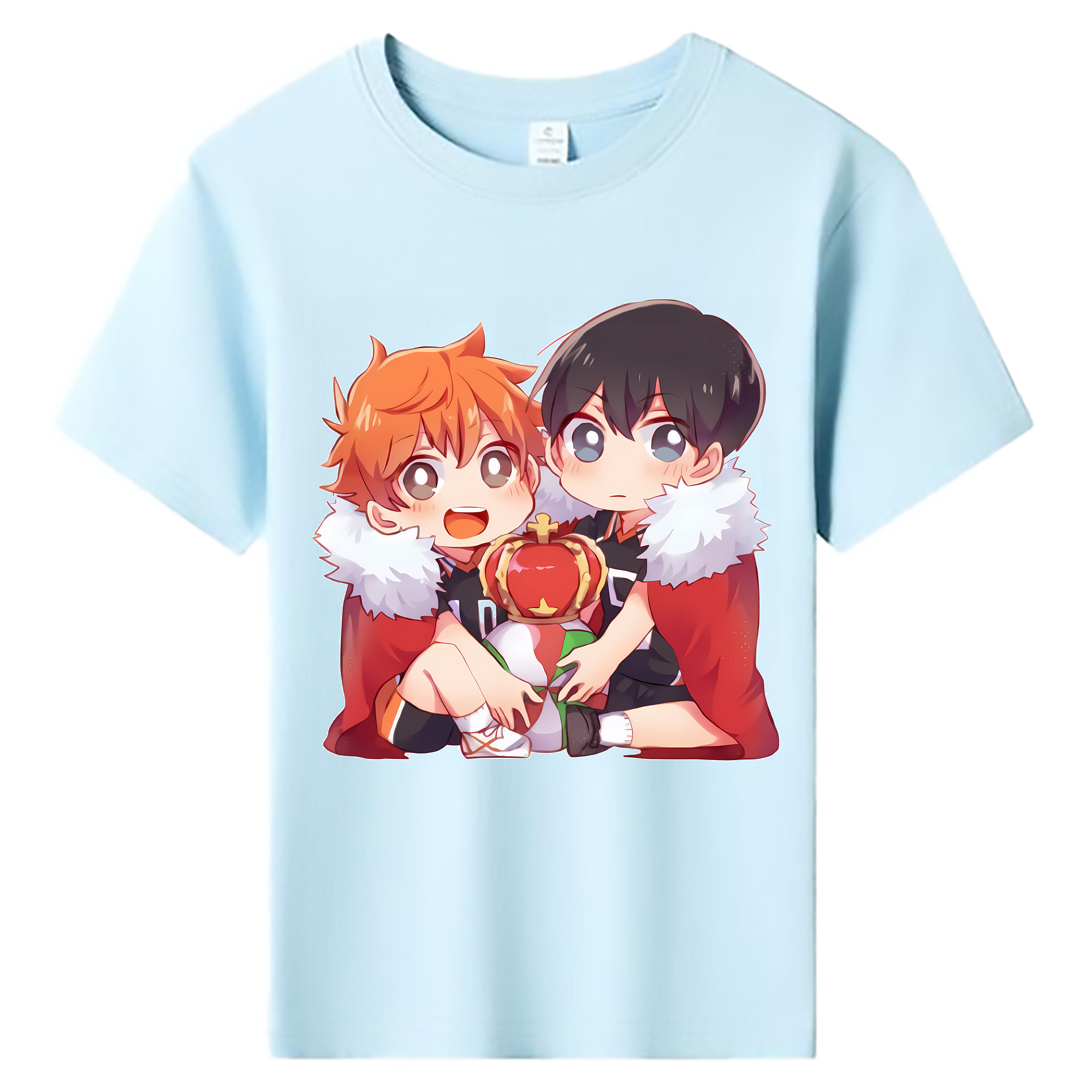 （画像用） ハイキュー!! Haikyu!! 綿100％キッズTシャツ（フロントプリント）